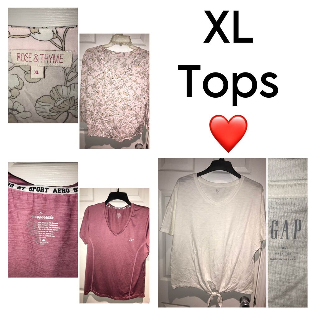 3 XL Tops ❤️